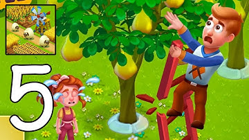 Golden Farm : Idle Farming Gameplay Walkthrough - Part 5 (Android,IOS)