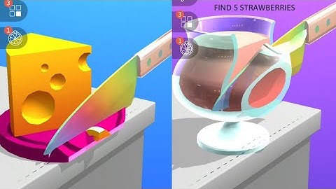 ASMR Slicing Game | Level 75 & 82 Satisfying Gameplay #games #gaming #asmrslicing #asmr #game