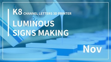 Piocreat K8 Channel Letter 3d Printer luminous Signs Making