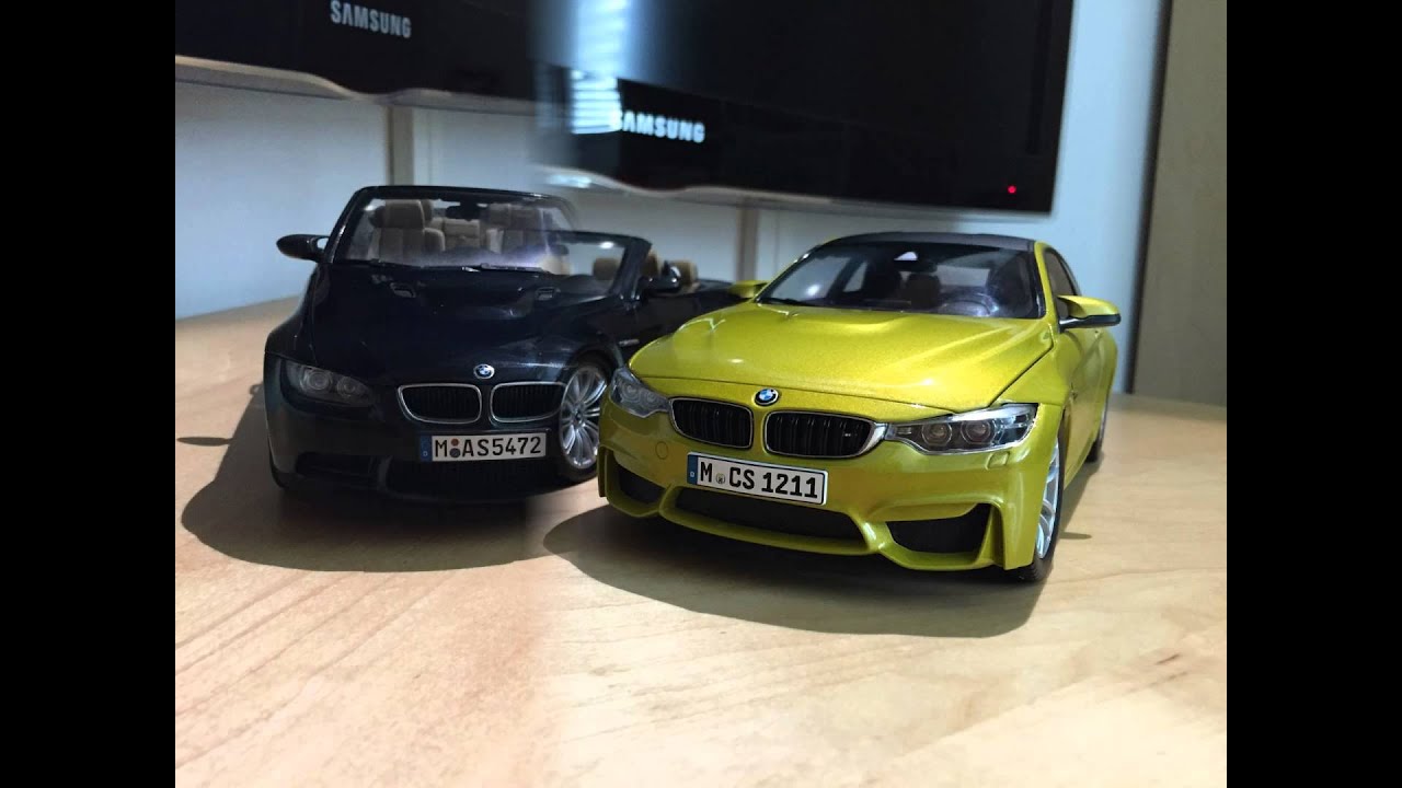 1/18 diecast BMWS M3 M4 645Ci YouTube