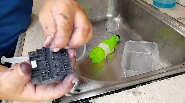 Epson L220 printer injector |manual head cleaning