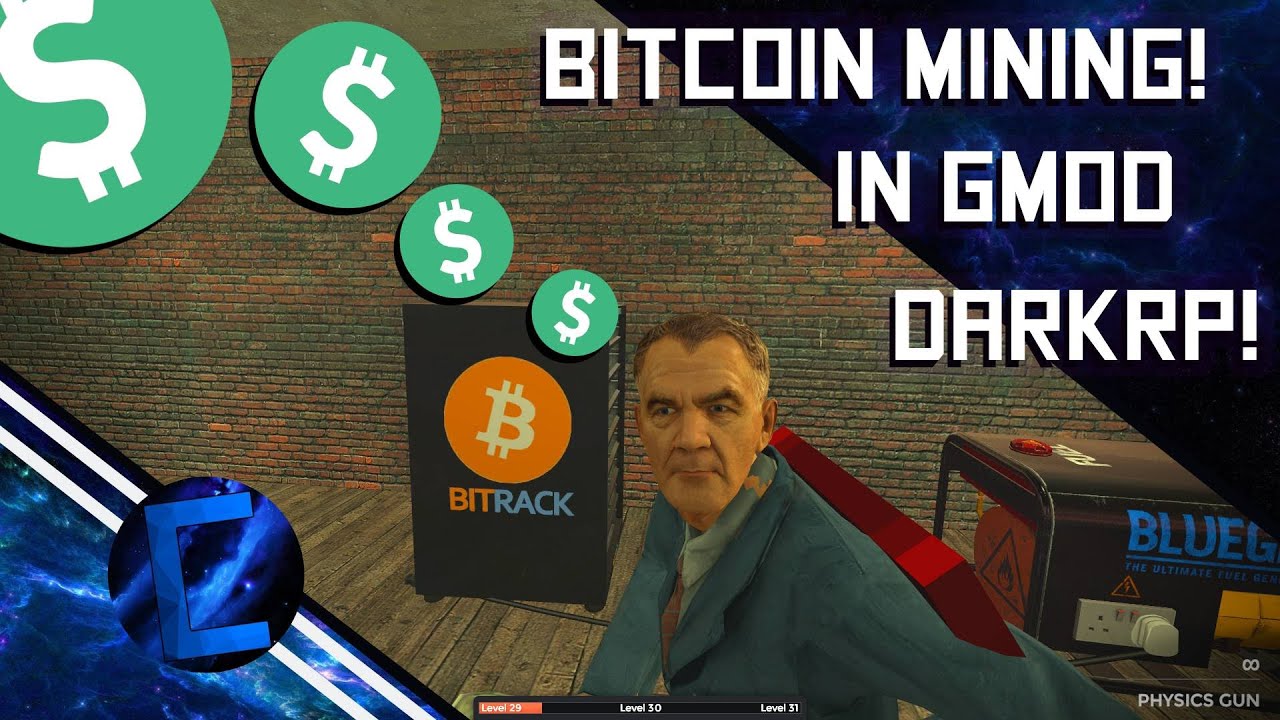 Mining for BITCOIN! | Gaining RACKS OF MONEY in DarkRP! - YouTube
