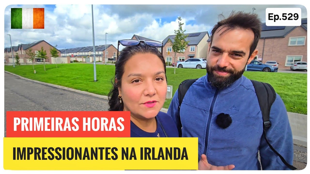 CHEGAMOS NA REAL IRLANDA e FOI SURPREENDENTE! 