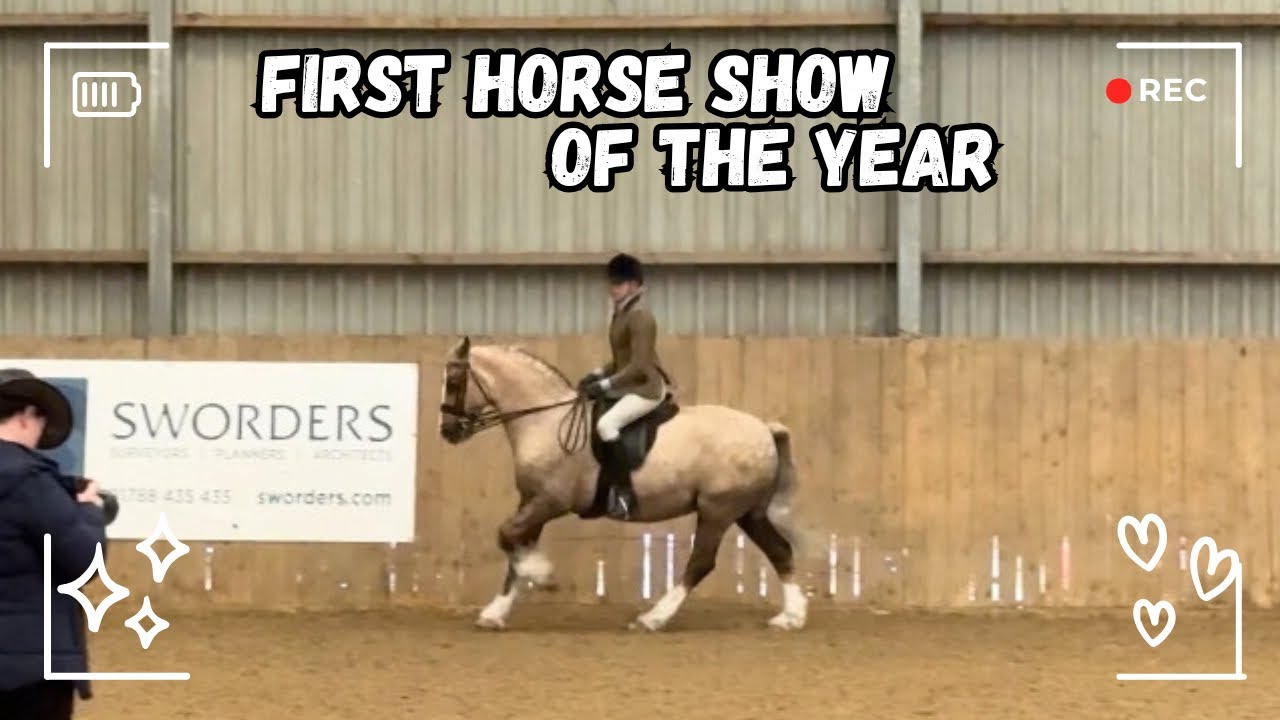 Come To The FIRST HORSE SHOW Of The Year With Us, It Was A DISASTER 