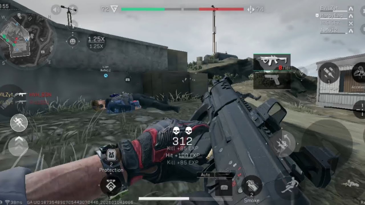 Delta Force Mobile Team DeathMatch Gameplay