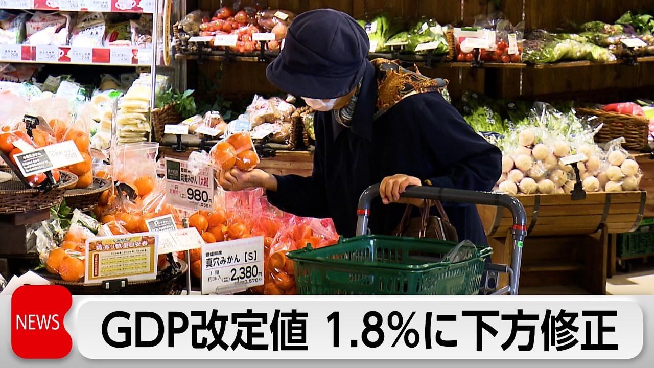 Economic Growth （新品、送料込、定価約13,000円） Revised GDP figure for the January-March quarter lowered to 1.8