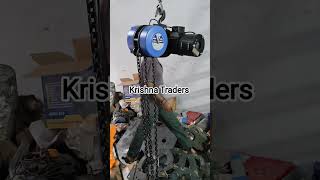1ton capacity 4mtr lifting electric chain hoist up down only