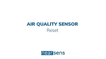 How to reset nearsens Air Quality Sensor Device | Smart Security Alarm Systems in France