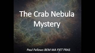 The Crab Nebula Mystery