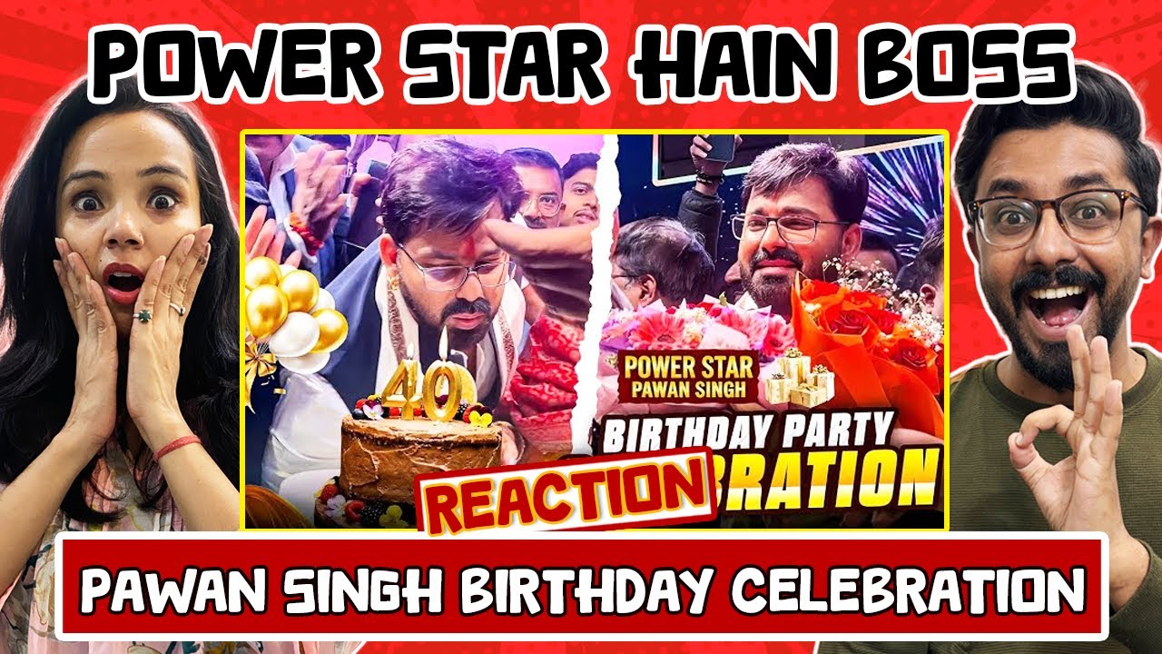 Реакция на видео с разрезанием торта в честь дня рождения звезды Павана Сингха 🎂 | Празднование д...