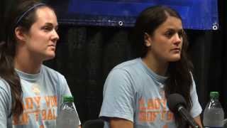 Knoxville Super Regional: UT Post Practice - Raven Chavanne & E. Renfroe (5/23)