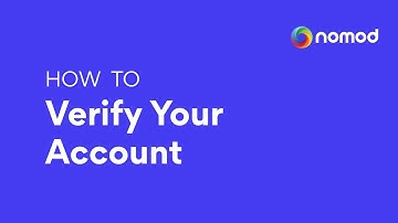 Nomod | How to Verify Your Account