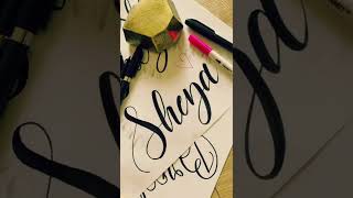 Name Requests Finished 1029 Check To Find Yours Brush Marker Hand Lettering Compilation- Modern