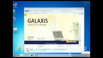 Galileos Viewer Setup process on Windows7
