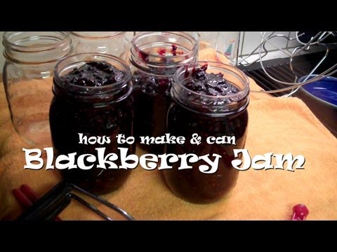 Video: Blackberry Jam: Recipes For The Winter With Whole Berries, Gelatin, Five Minutes, In A Slow Cooker