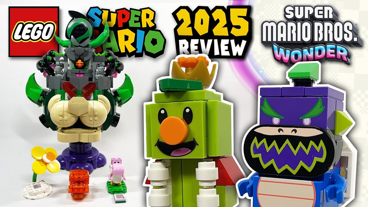 LEGO Super Mario Wonder Prince Florian & Castle Bowser (72042