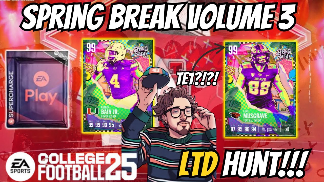 FREE pack?! Insane Spring Break training pack..LTD hunt in NCAA college ...