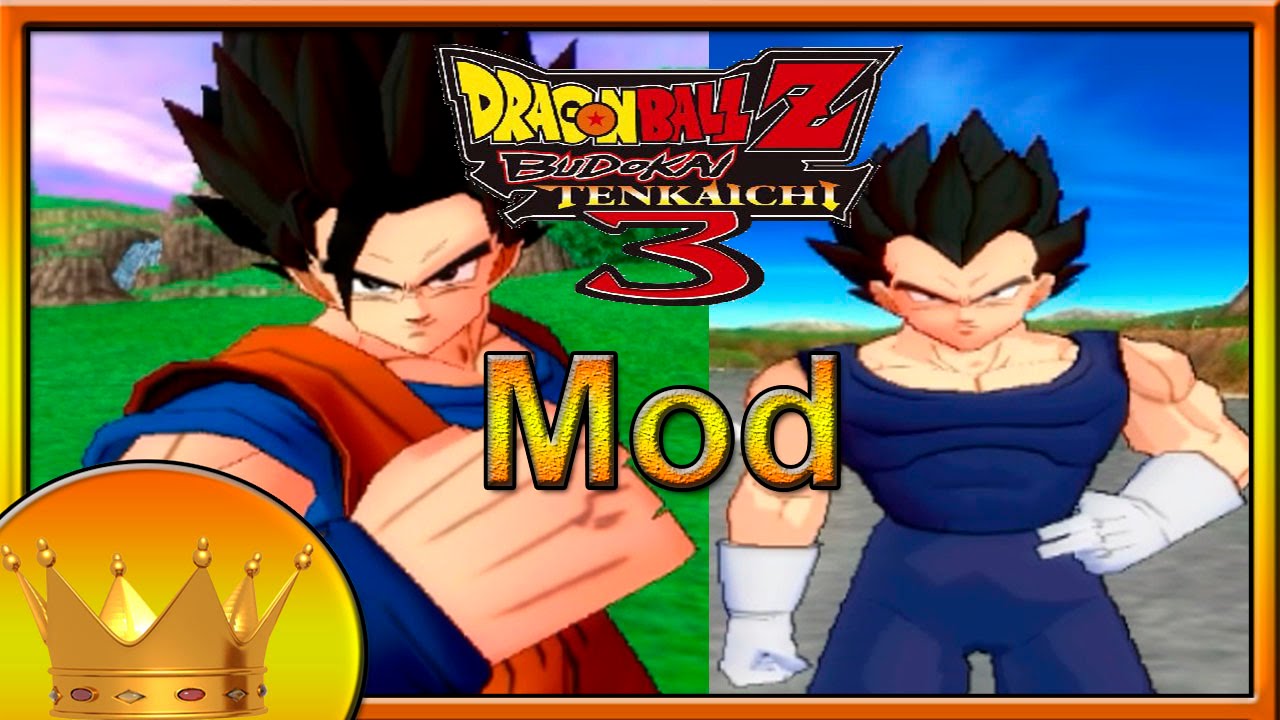 DBZ BT3 Wii Mod: Mystic Goku/Vegeta - Pt-Br HD 