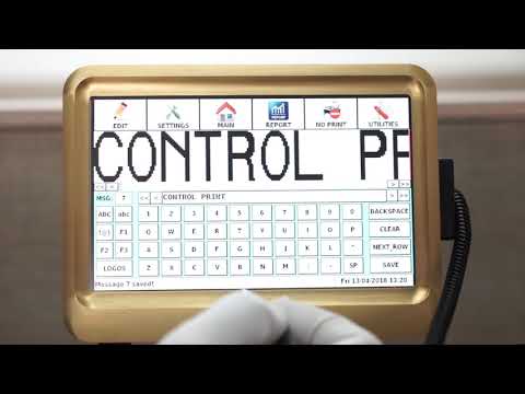 Thermal Inkjet Printer - Icon Based Touch Screen