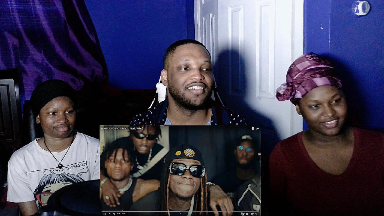 Nigerian siblings react HIMRA - DAGBACHI [Official Music Video] Drill rapper Going Crazy!!!