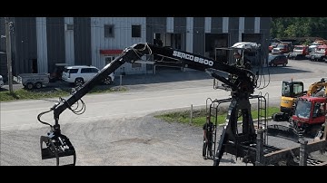 Serco 8500 Log Loader Getting Prepped For Delivery!