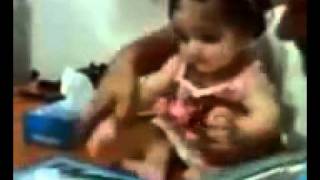 Ajith With His Daughter