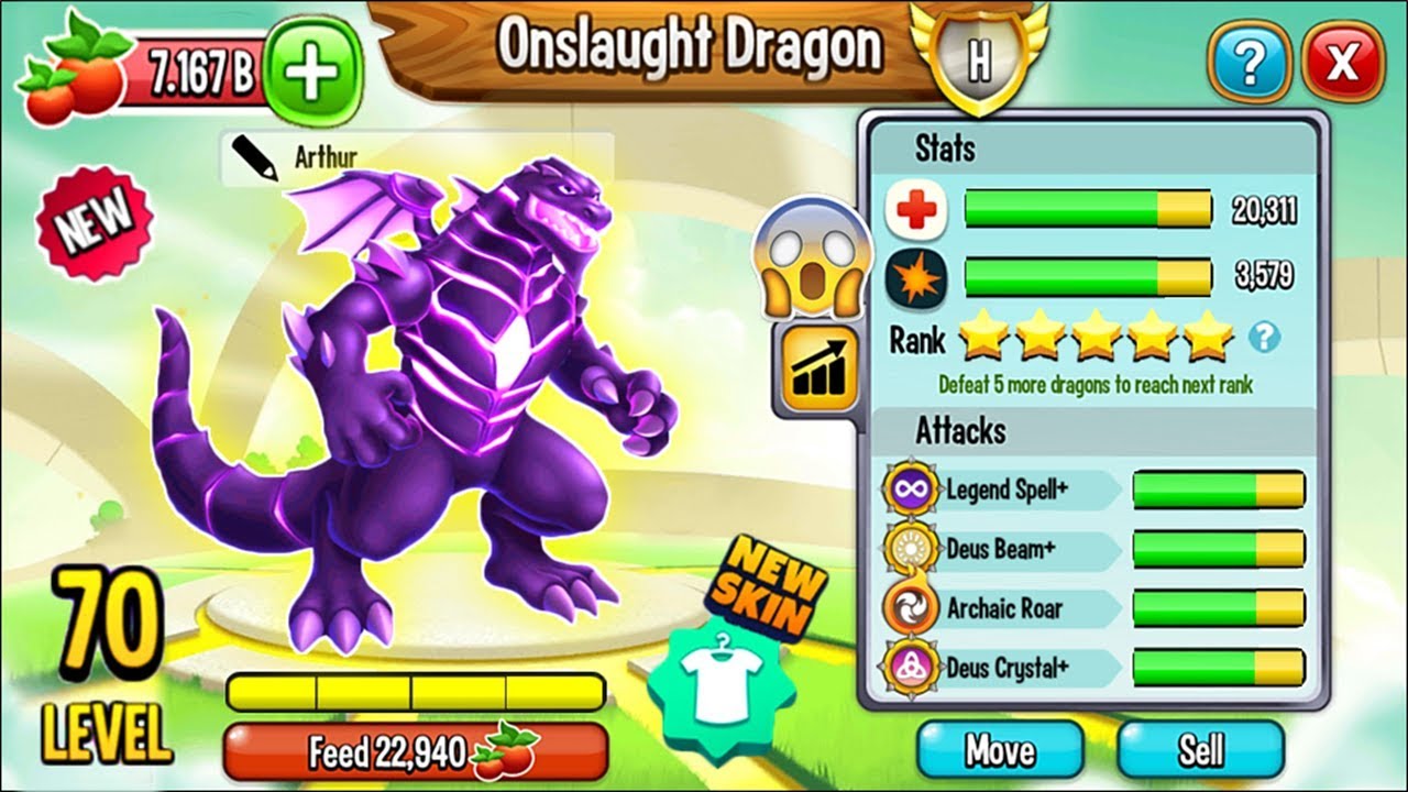 Dragon City: Onslaught Dragon, NEW LEGENDARY | EXCLUSIVE DRAGON! 😱