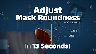 How to Adjust Mask Roundness in After Effects 2026 | Create Perfect Rounded Masks