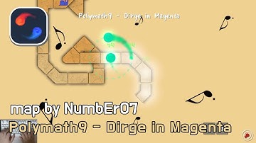 [ADOFAI custom][클리어 영상]Dirge in Magenta(music by Polymath9)(map by NumbEr07)