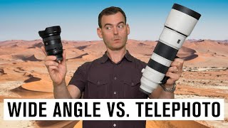 Wide Angle Vs. Telephoto (How Depth of Field changes with Focal Length)