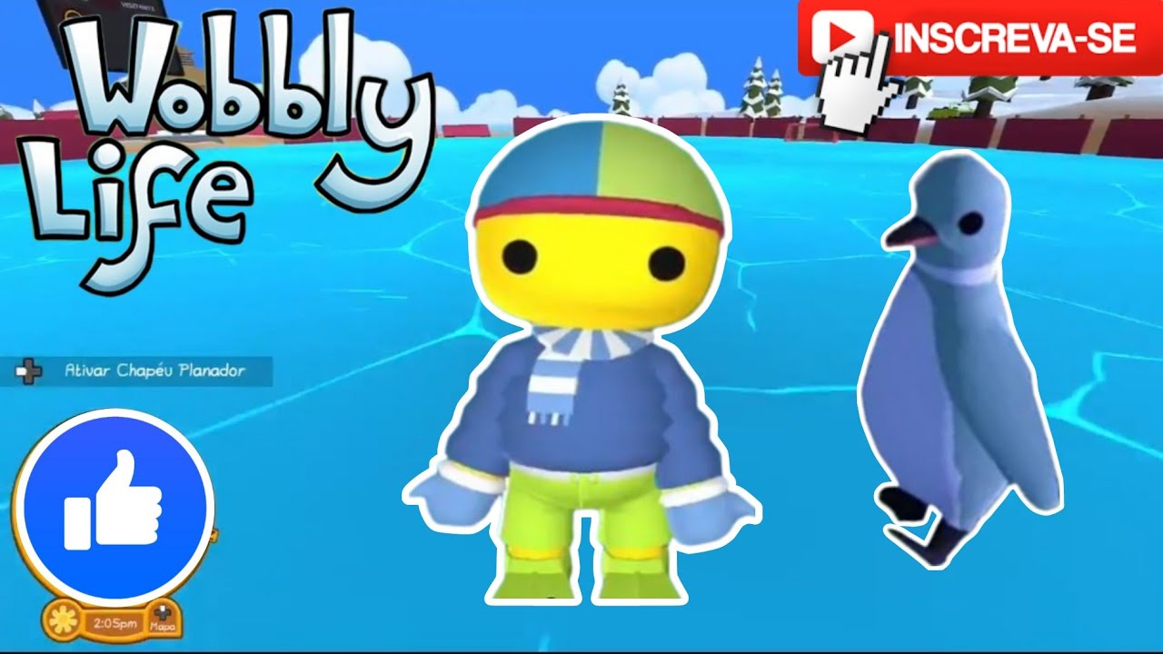 COMPREI UMA MANSÃO E ADOTEI UM PINGUIM NO WOBBLY LIFE 