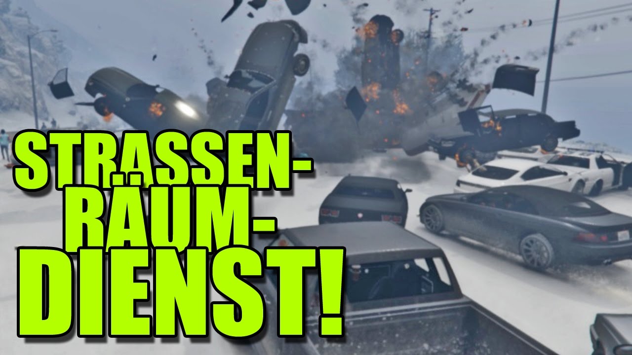 STRASSENRÄUMDIENST! - GTA Online #21 | Ranzratte1337