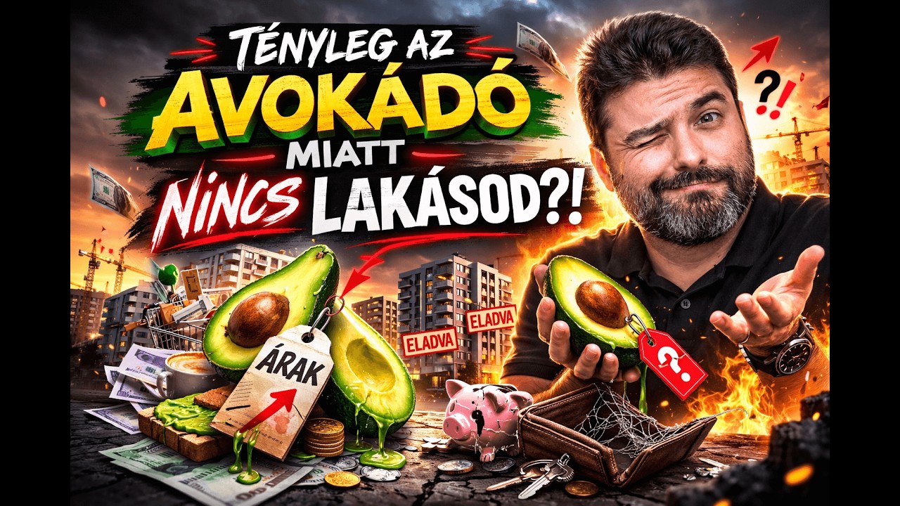 Tényleg az AVOKÁDÓ miatt nincs lakásod?!