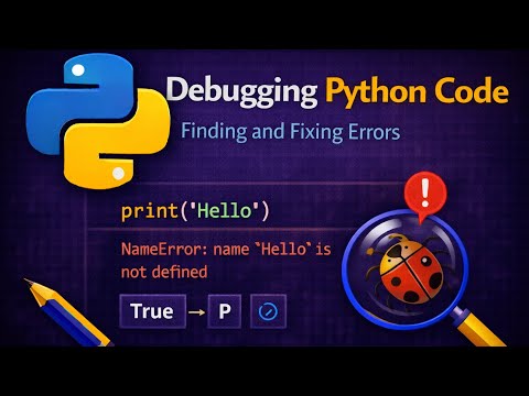Debugging Python Code | Finding and Fixing Errors