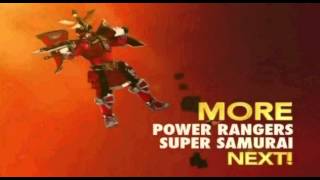 Power Rangers Super Samurai - Nicktoons Commercial Bumper