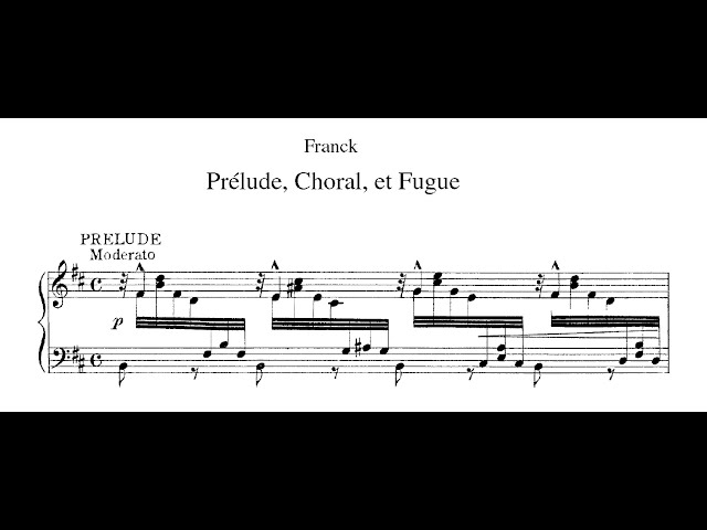 セザール・フランク CD - PRELUDE, CHORAL et FUGUE Franck: Prélude, Choral et Fugue, Cortot (1929) フランク 前奏曲