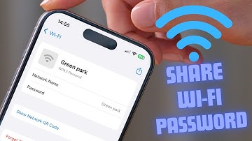 How to Share Wi Fi Password on iPhone via QR Code