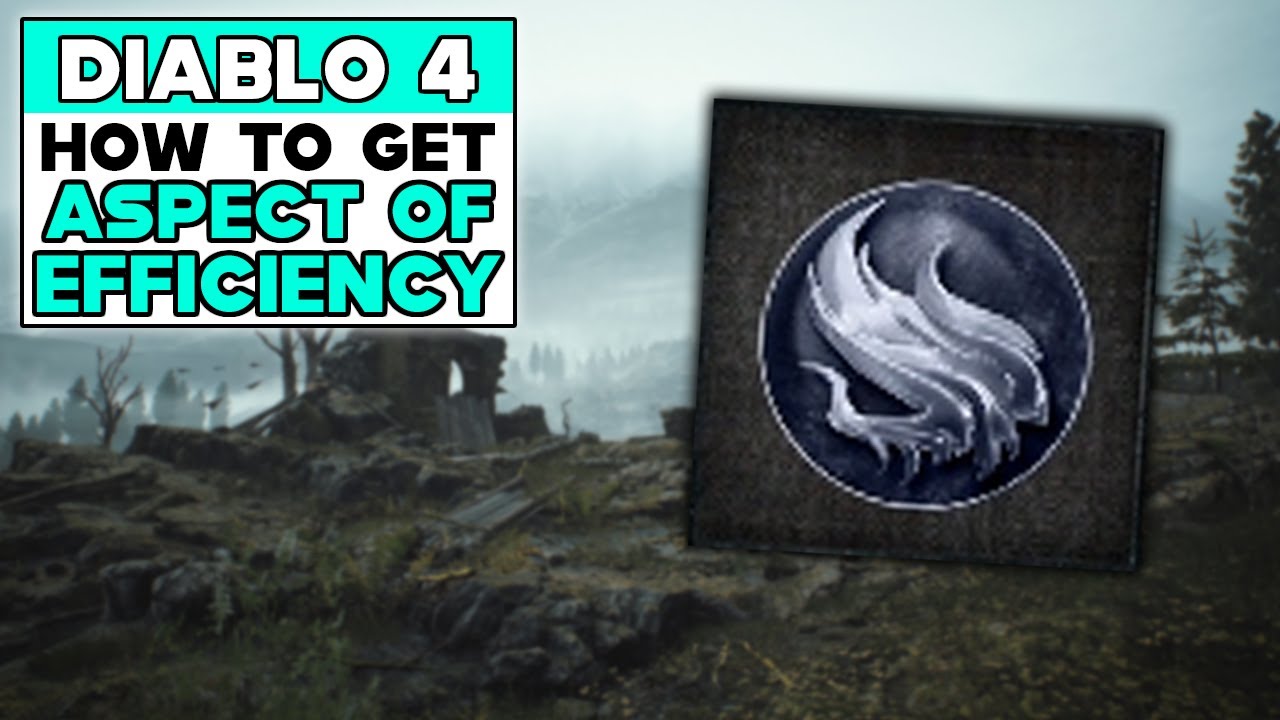 DIABLO 4 Where To Get ASPECT OF EFFICIENCY