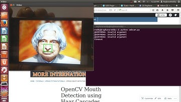 Nose Detection in openCV Python Using a Webcam