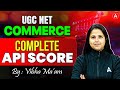 UGC NET Commerce | UGC NET Commerce Complete API Score By Vibha Mam