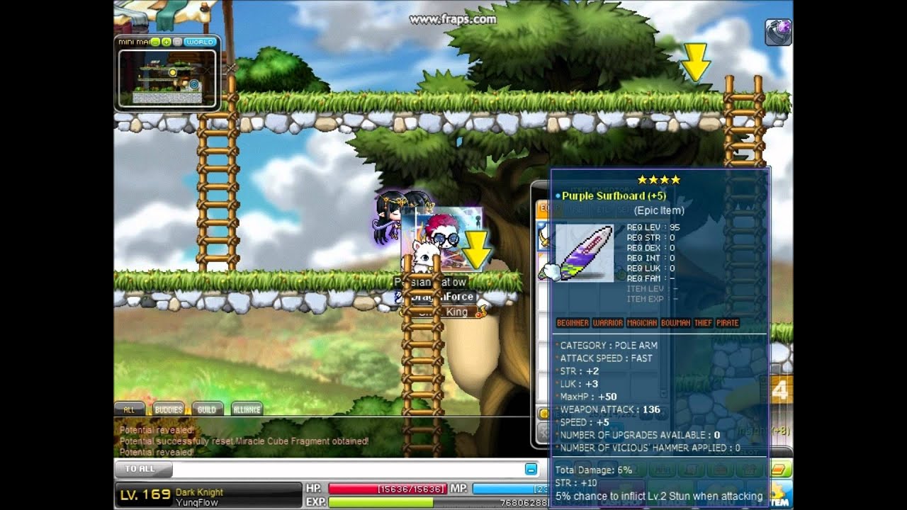 [GMS] Kradia™ ©YunqFlow Cubes Purple Surfboard [Psb)