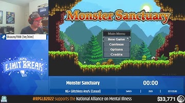 Monster Sanctuary (NG+ Glitchless) by Shauny7188 - RPG Limit Break 2022
