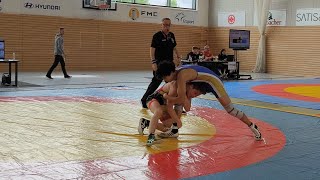 RINGEN FRANKFURT-EINTRACHT-POKAL 2024 Kadetten | 65kg | GERLACH vs. WANG