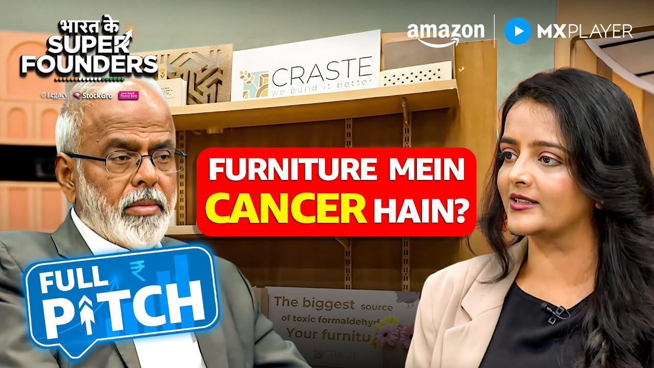 ₹100 Cr Valuation?! | ₹4 Cr Ask @ 4% Equity | Craste | Bharat Ke Super Founders | Amazon MX Player