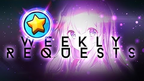 [MOD] Weekly Request !! (USE THE FORM)
