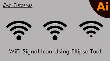 Easy Drawing WiFi Icon BY @1mindesigns