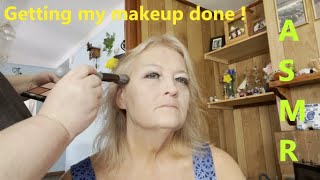 ASMR ** My Sister does my Makeup ! Tingles & Triggers !