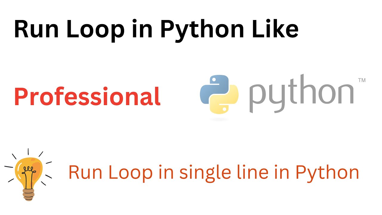 Python Basics: For Loop In Python | One Line For Loop Python - Youtube