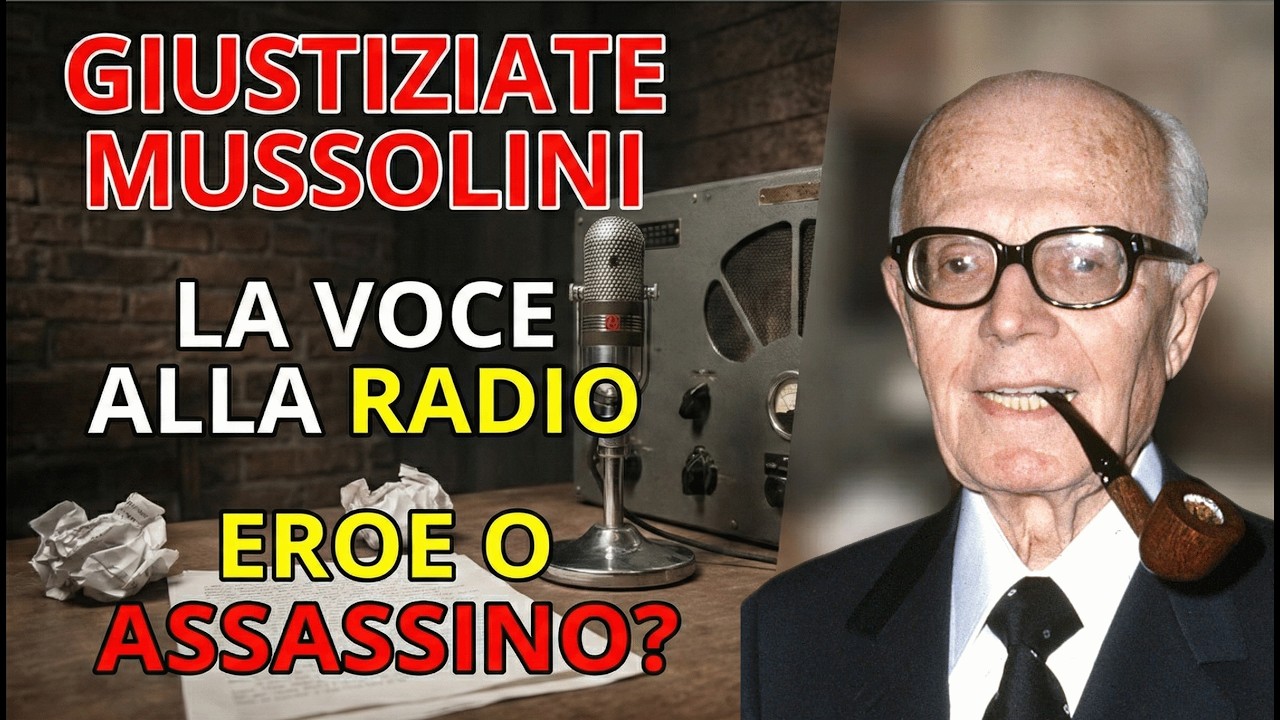 25 Aprile: Pertini ha dato l'ordine di uccidere il Duce? La verità nascosta per 50 anni.