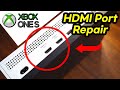 XBOX One S HDMI Port Replacement (Broken HDMI Connector Repair)